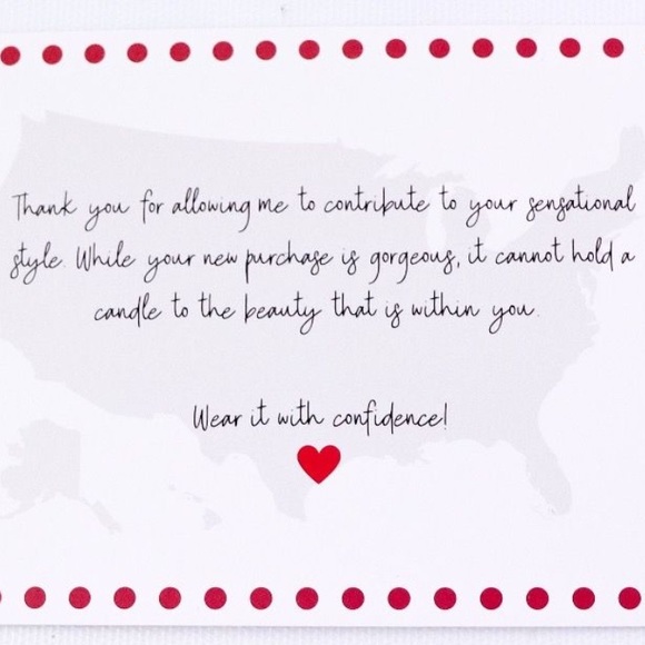 50 4X6 Confidence Thank You Cards PRICE IS FIRM - Picture 5 of 5